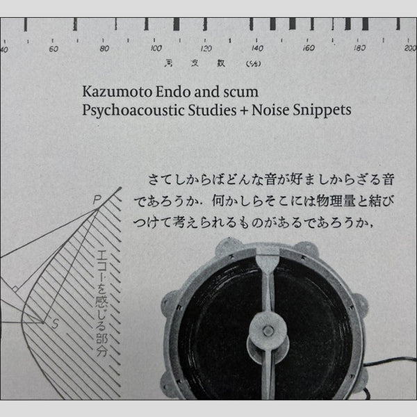 Kazumoto Endo/Scum - Psychoacoustic Studies + Noise Snippets